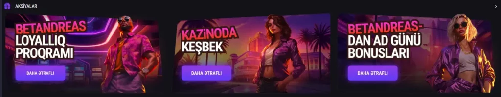 Bonuslar və Təkliflər