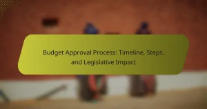Budget Approval Process: Timeline, Steps, and Legislative Impact