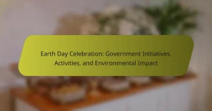 Earth Day Celebration: Government Initiatives, Activities, and Environmental Impact