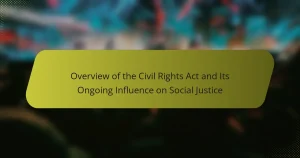 Overview of the Civil Rights Act and Its Ongoing Influence on Social Justice
