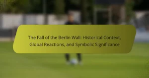 The Fall of the Berlin Wall: Historical Context, Global Reactions, and Symbolic Significance